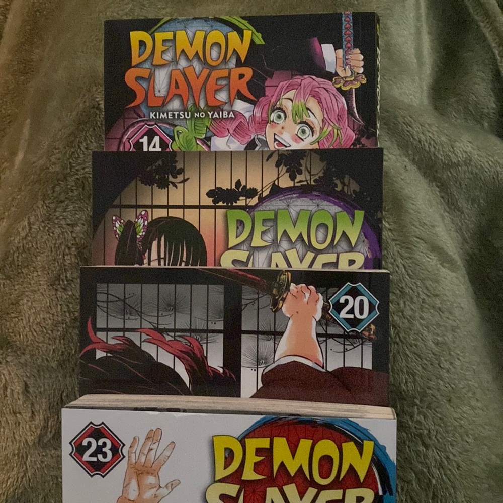 Demon Slayer Volumes 14, 18, 20, 23 Bundle!